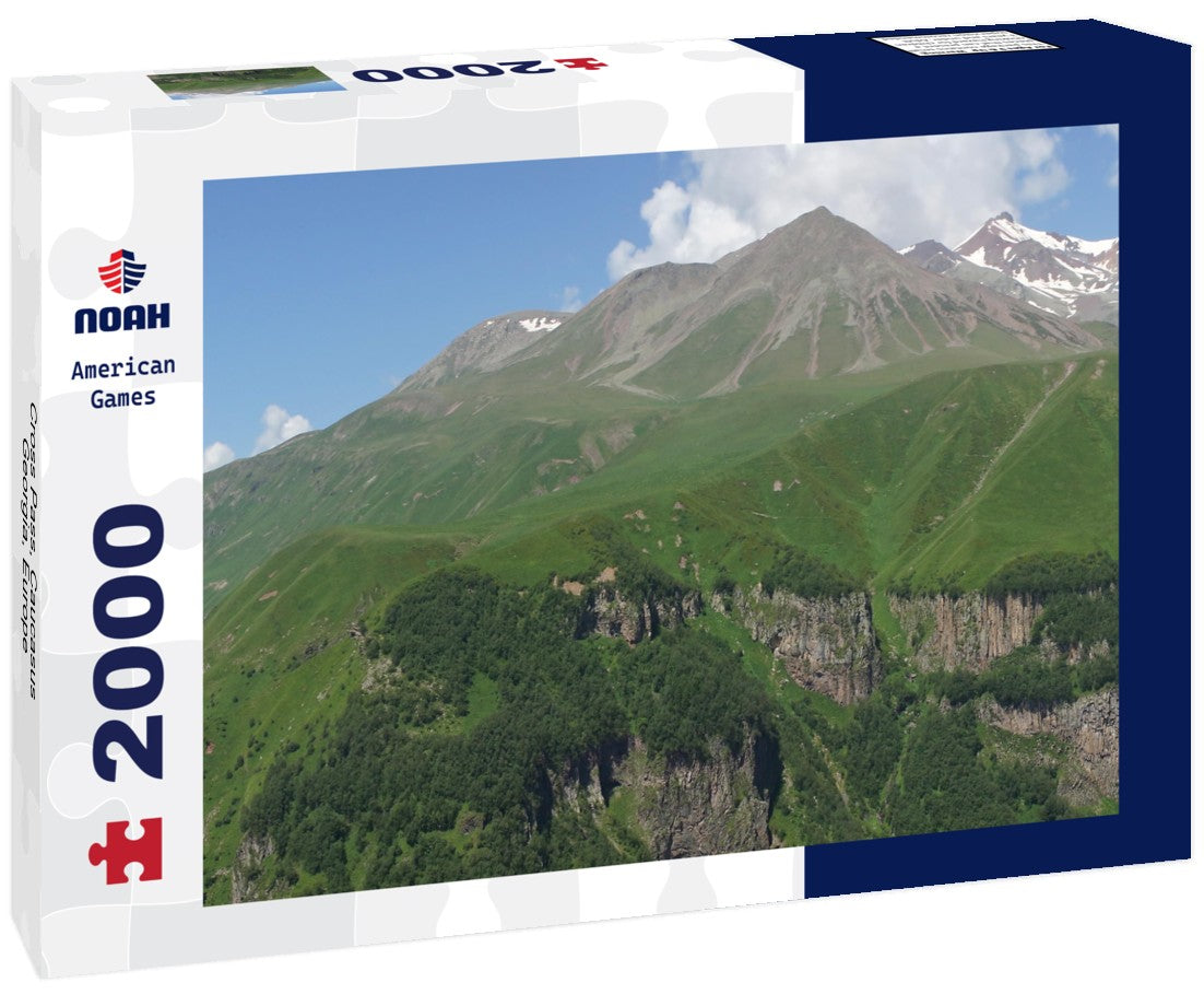 Noah Jigsaw Puzzle Cross Pass, Caucasus, Georgia, Europe 2000 Pieces