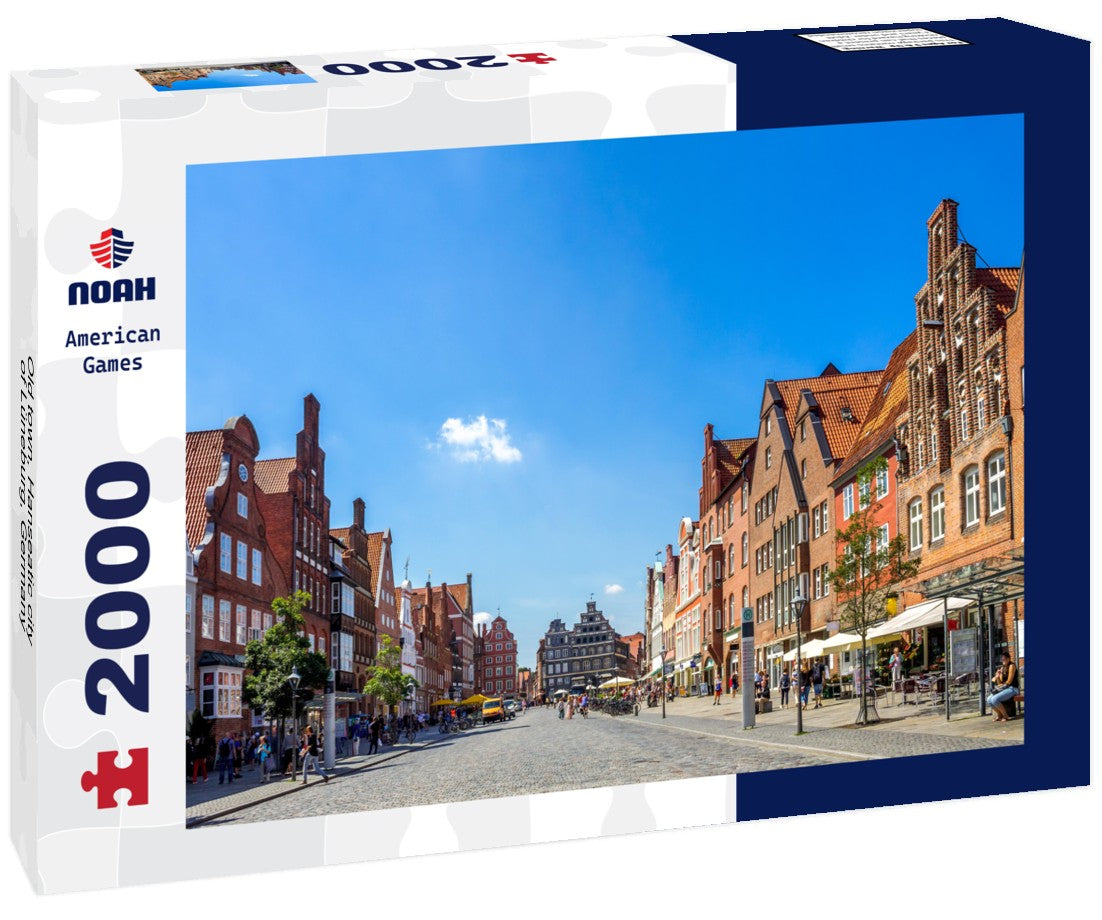 Noah Jigsaw Puzzle Old town, Hanseatic city of Lüneburg, Germany 2000 Pieces