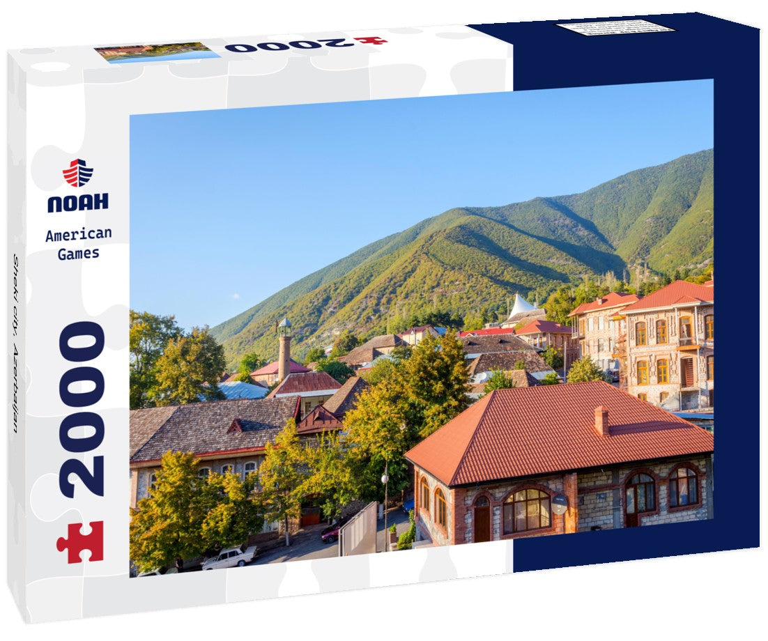 Noah Jigsaw Puzzle Sheki city, Azerbaijan 2000 Pieces