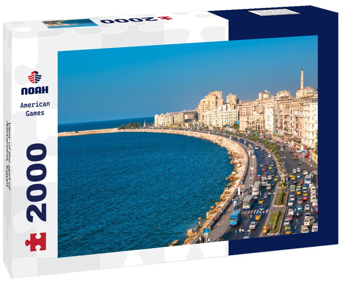Noah Jigsaw Puzzle View of the port of Alexandria, Egypt 2000 Pieces
