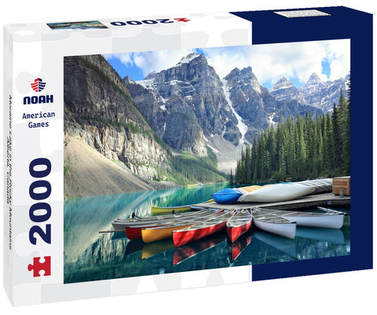 Noah Jigsaw Puzzle Moraine Lake in the Rocky Mountains, Alberta, Canada 2000 Pieces