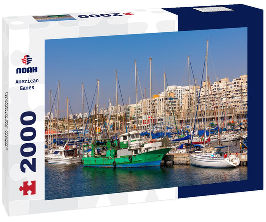 Noah Jigsaw Puzzle Yachts in the marina of Ashkelon, Israel 2000 Pieces