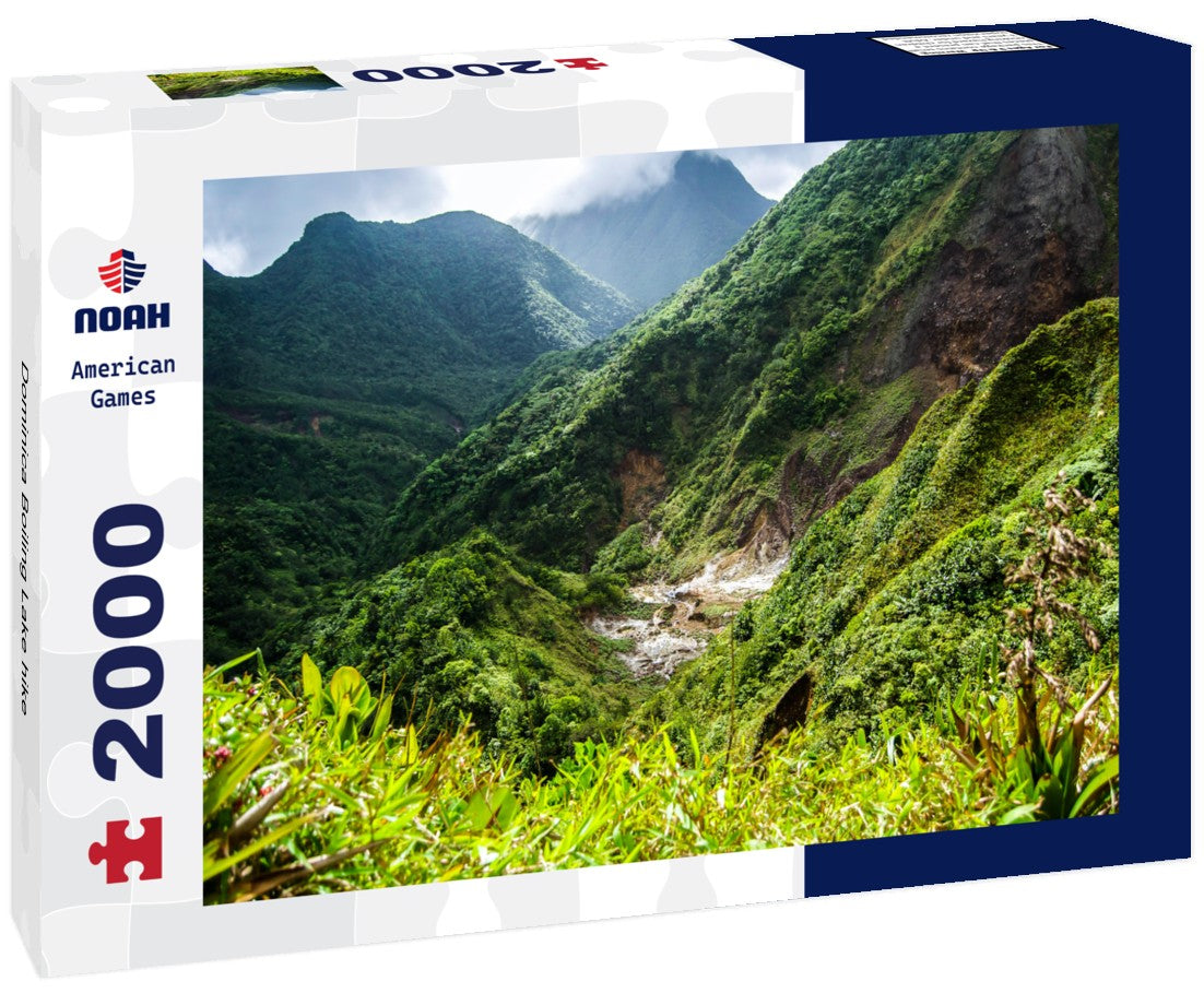 Noah Jigsaw Puzzle Dominica Boiling Lake hike 2000 Pieces
