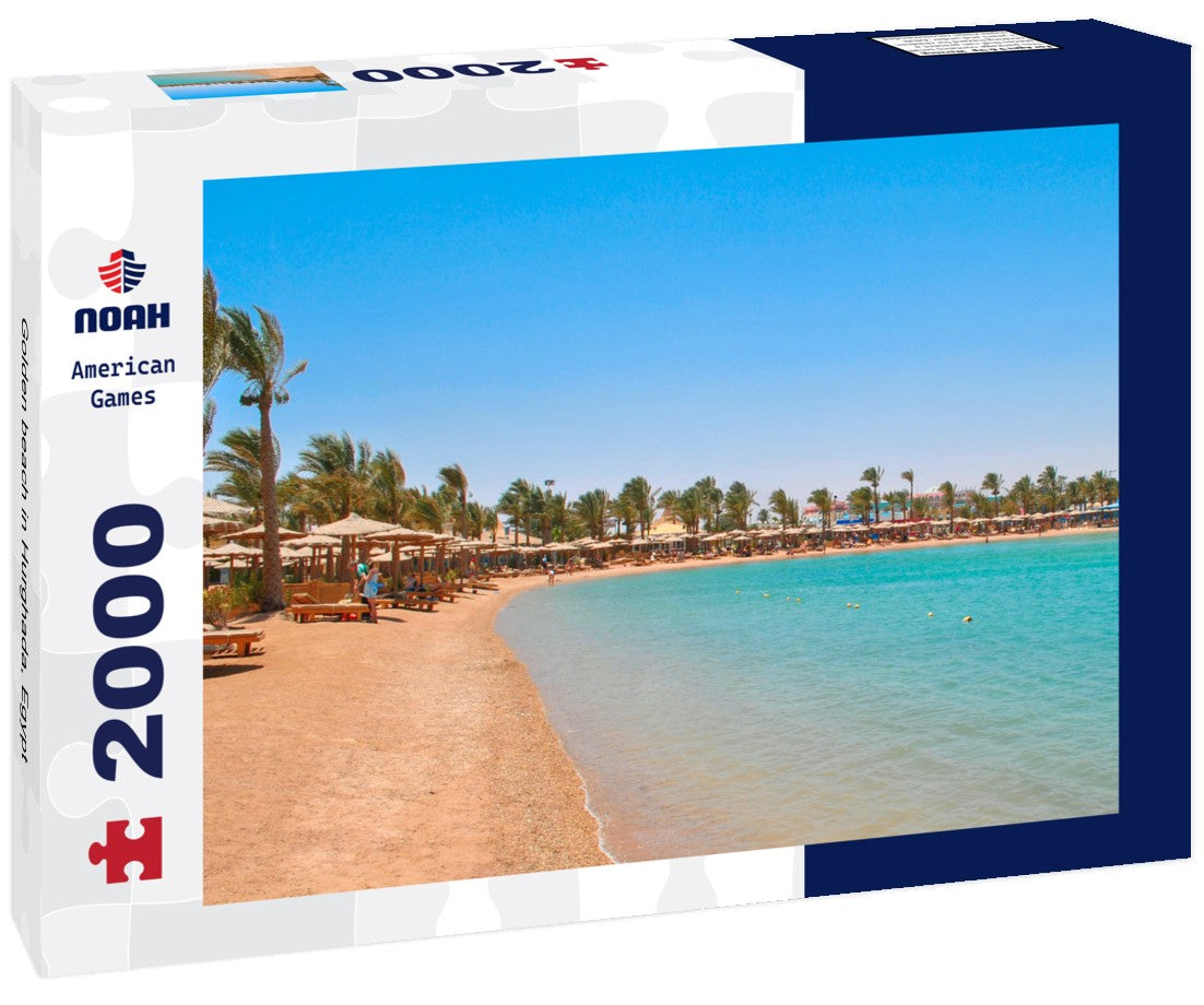 Noah Jigsaw Puzzle Golden beach in Hurghada, Egypt 2000 Pieces