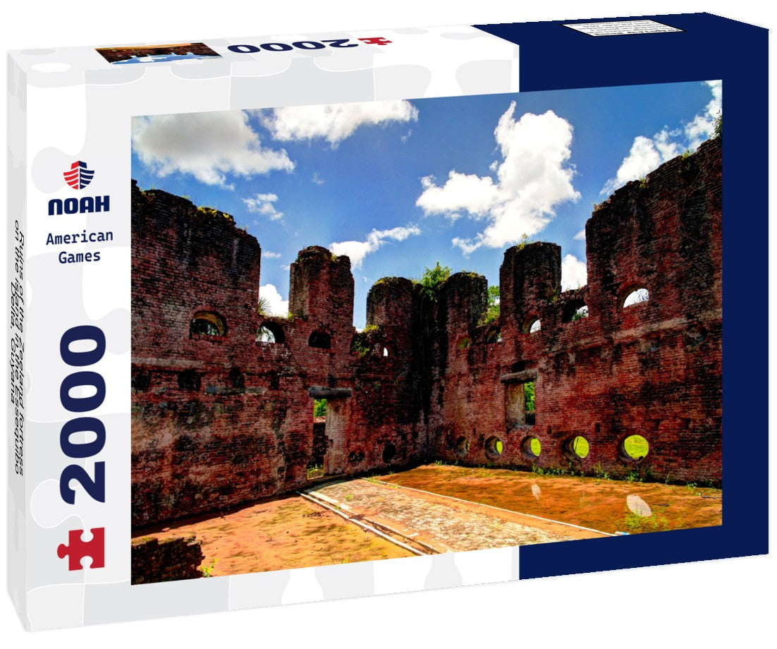Noah Jigsaw Puzzle Ruins of the Zeeland fortress on the island in the Essequibo Delta, Guyana 2000 Pieces