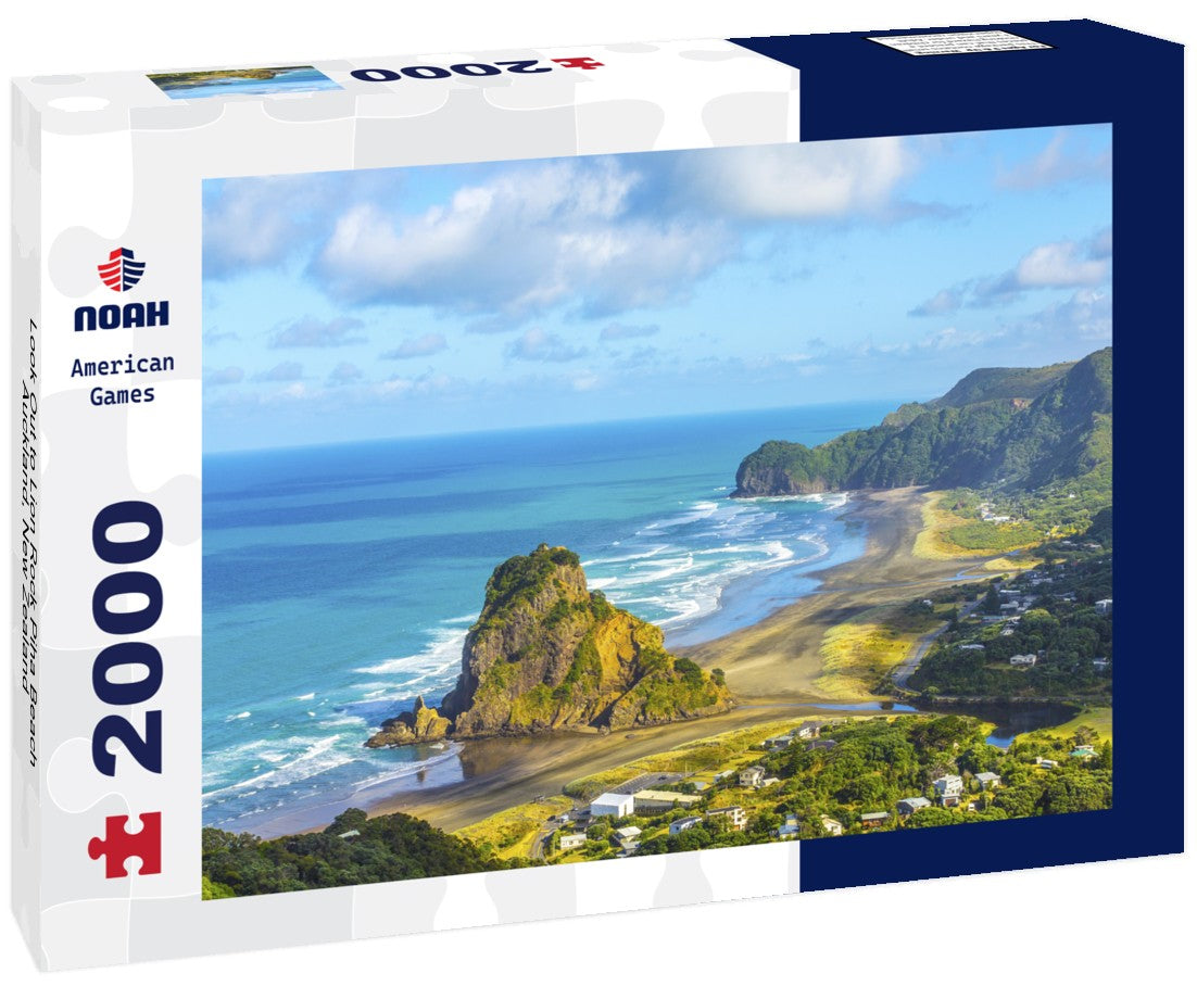 Noah Jigsaw Puzzle Look Out to Lion Rock Piha Beach Auckland, New Zealand 2000 Pieces