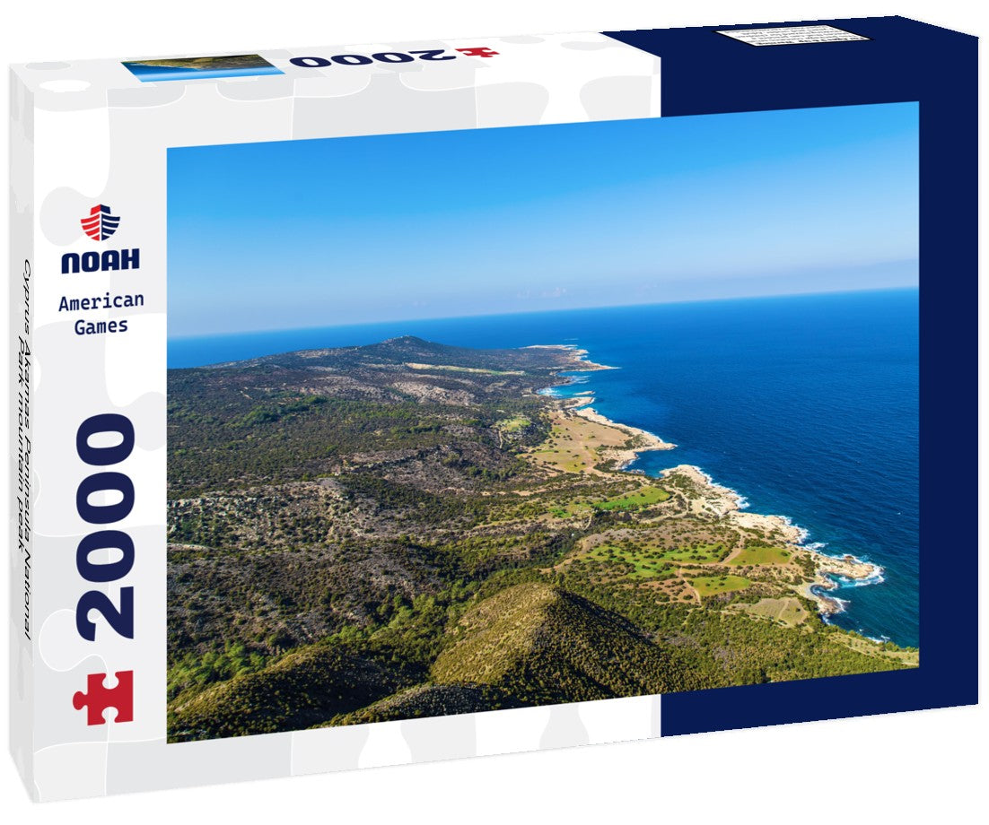 Noah Jigsaw Puzzle Cyprus Akamas Peninsula National Park mountain peak 2000 Pieces