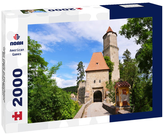 Noah Jigsaw Puzzle Zvikov Castle at the confluence of the Vltava and Otava rivers, South Bohemian Region 2000 Pieces
