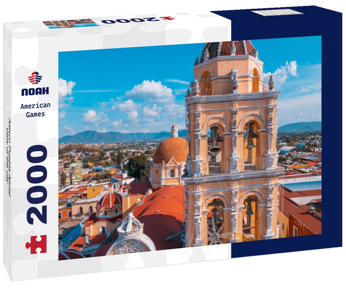 Noah Jigsaw Puzzle Atlixco Puebla Aerial view of the city 2000 pieces