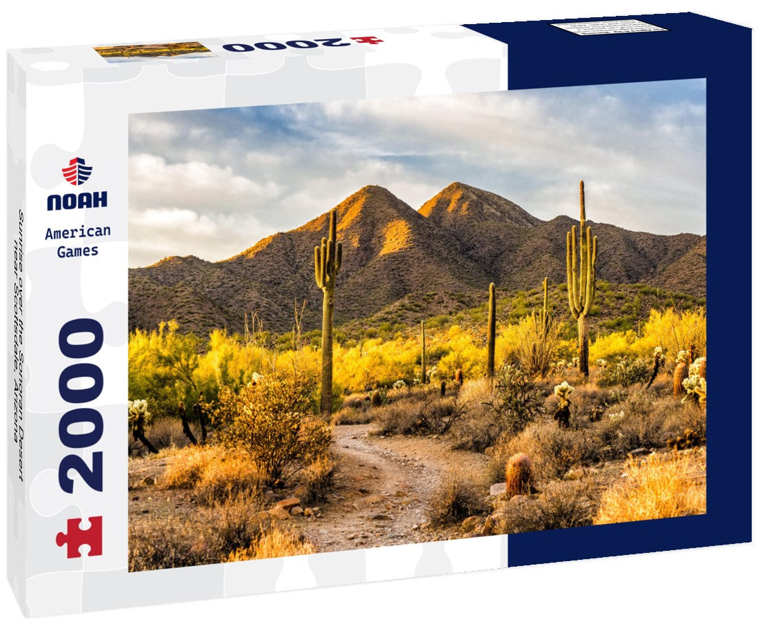 Noah Jigsaw Puzzle Sunrise over the Sonoran Desert near Scottsdale, Arizona 2000 pieces