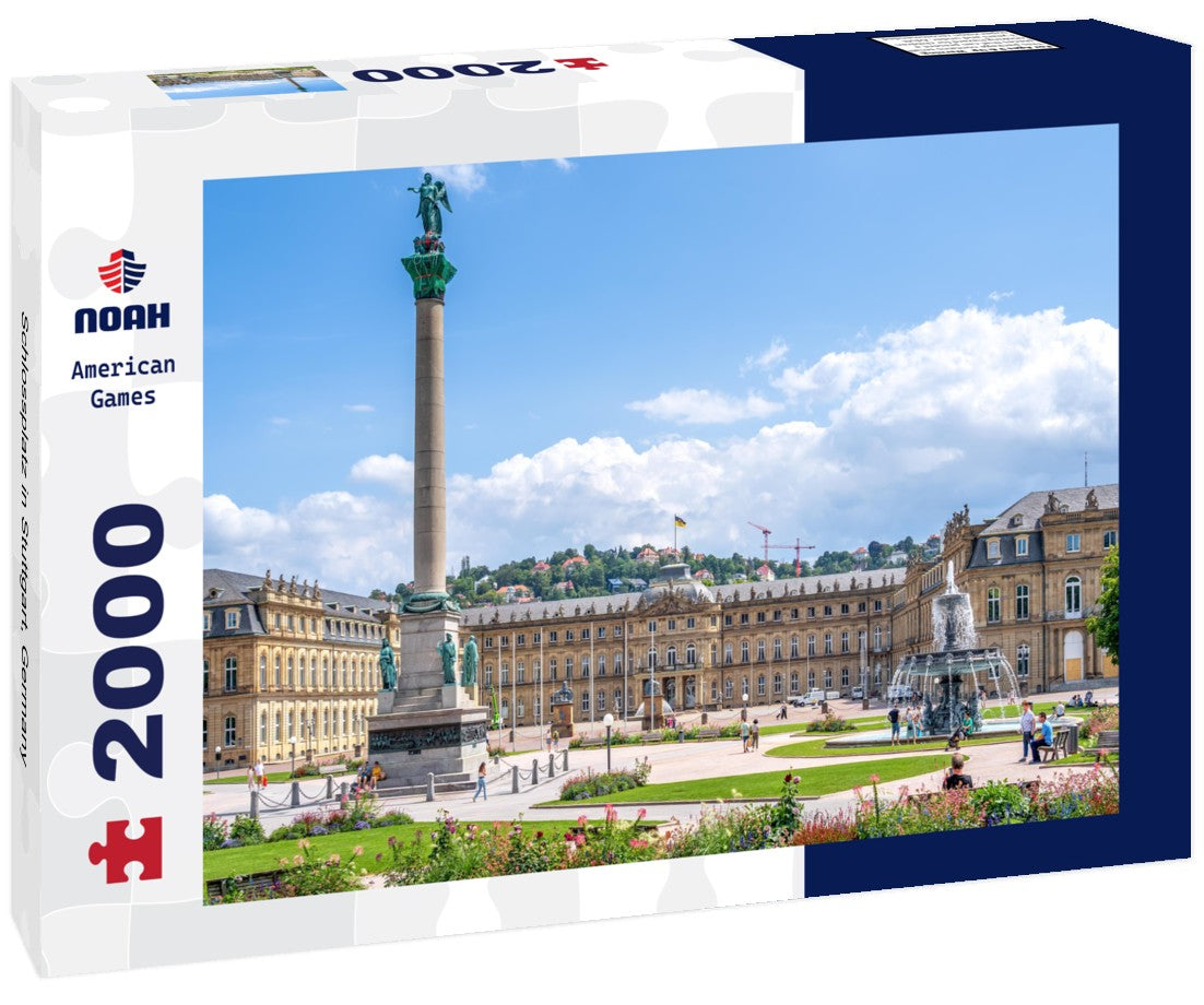 Noah Jigsaw Puzzle Schlossplatz in Stuttgart, Germany 2000 pieces
