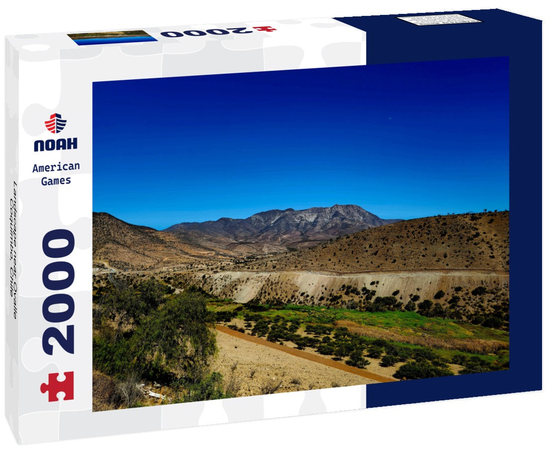 Noah Jigsaw Puzzle Landscape near Ovalle, Coquimbo, Chile 2000 pieces
