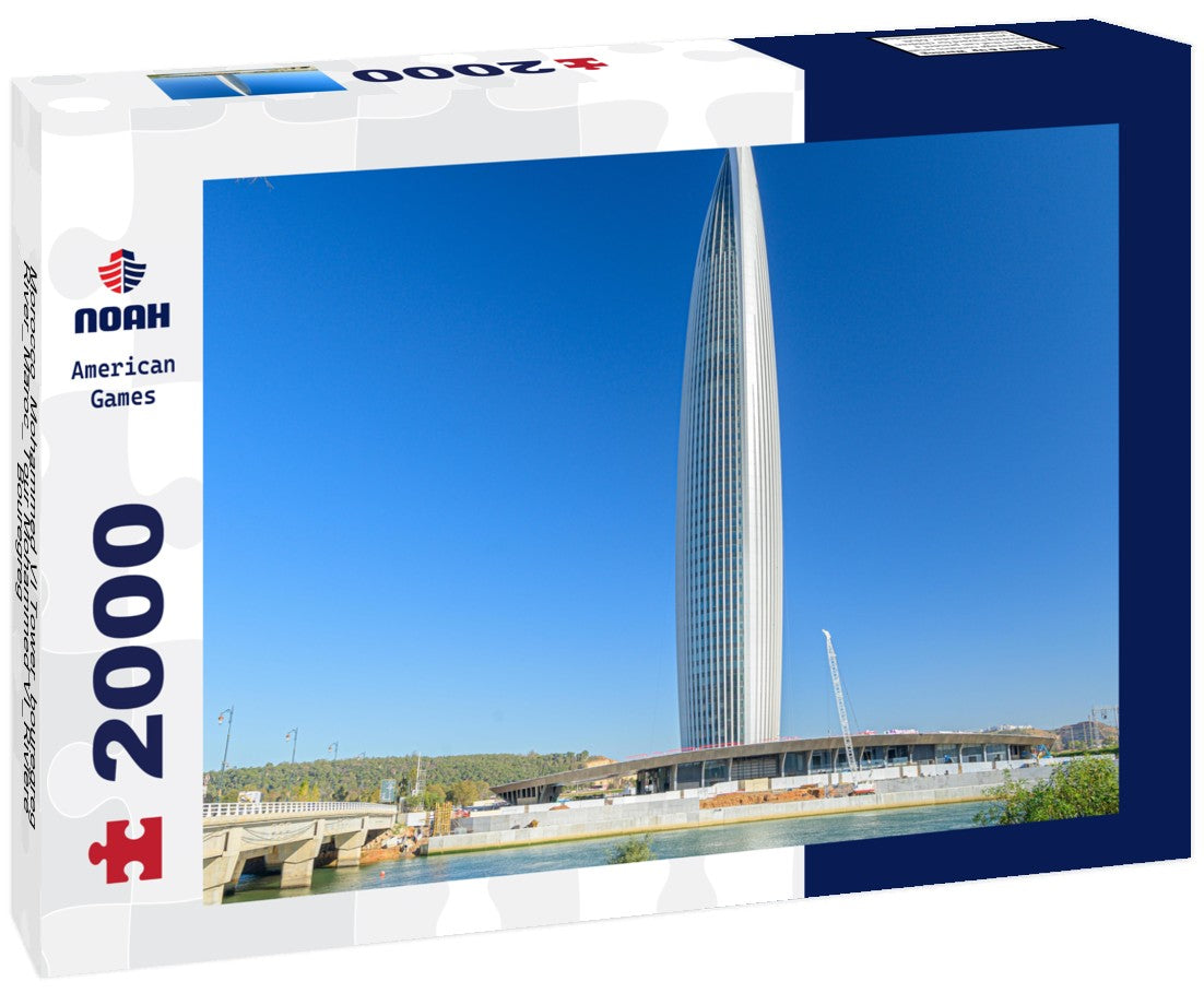 Noah Jigsaw Puzzle Morocco_Mohammed VI Tower_bouregreg River_Maroc_Tour Mohammed VI_Rivière Bouregreg 2000 pieces