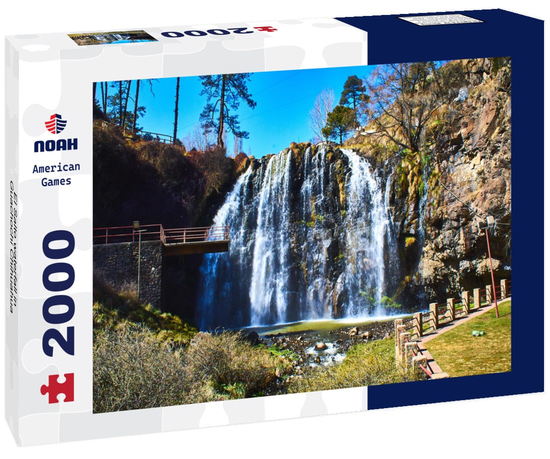 Noah Jigsaw Puzzle El Salto waterfall in Guachochi Chihuahua 2000 pieces