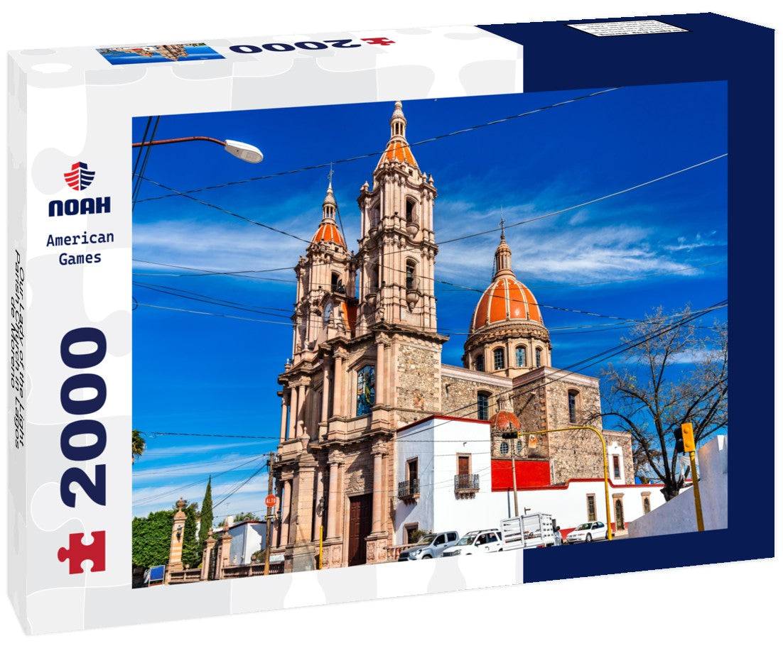 Noah Jigsaw Puzzle Our Lady of the Light Parish Church in Lagos de Moreno - Jalisco, Mexico 2000 pieces