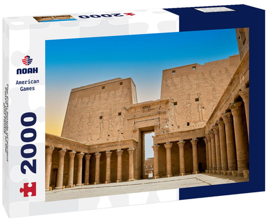 Noah Jigsaw Puzzle The Edfu temple of ancient Egypt dedicated to the god Horus 2000 pieces