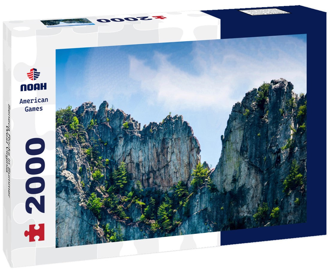 Noah Jigsaw Puzzle Seneca Rocks in Summer, West Virginia 2000 pieces