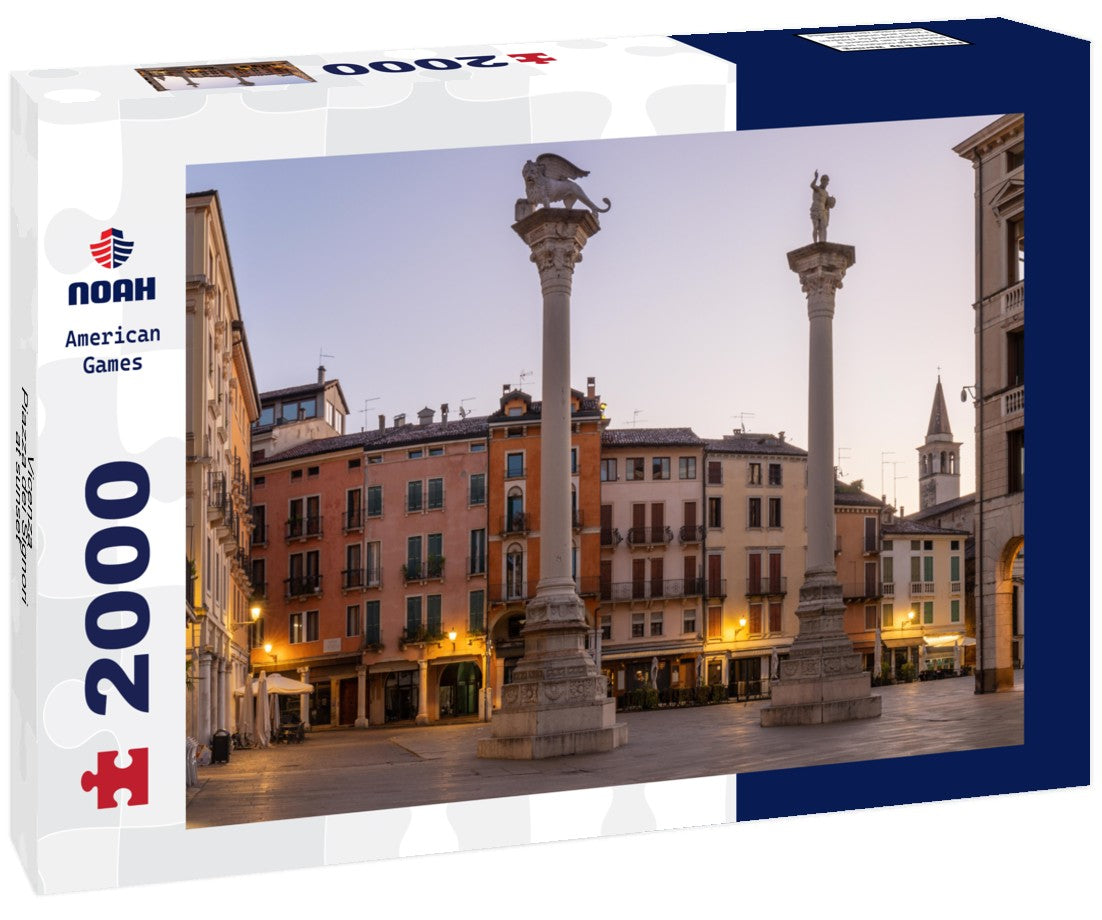 Noah Jigsaw Puzzle Vicenza - Piazza dei Signori at sunset 2000 pieces