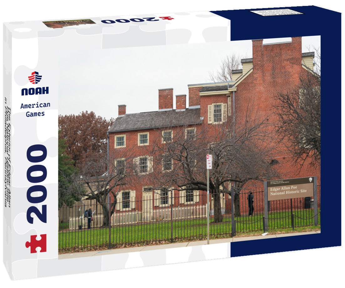 Noah Jigsaw Puzzle The Exterior of Edgar Allan Poe National Historic Site in Philadelphia, Pennsylvania, USA 2000 pieces