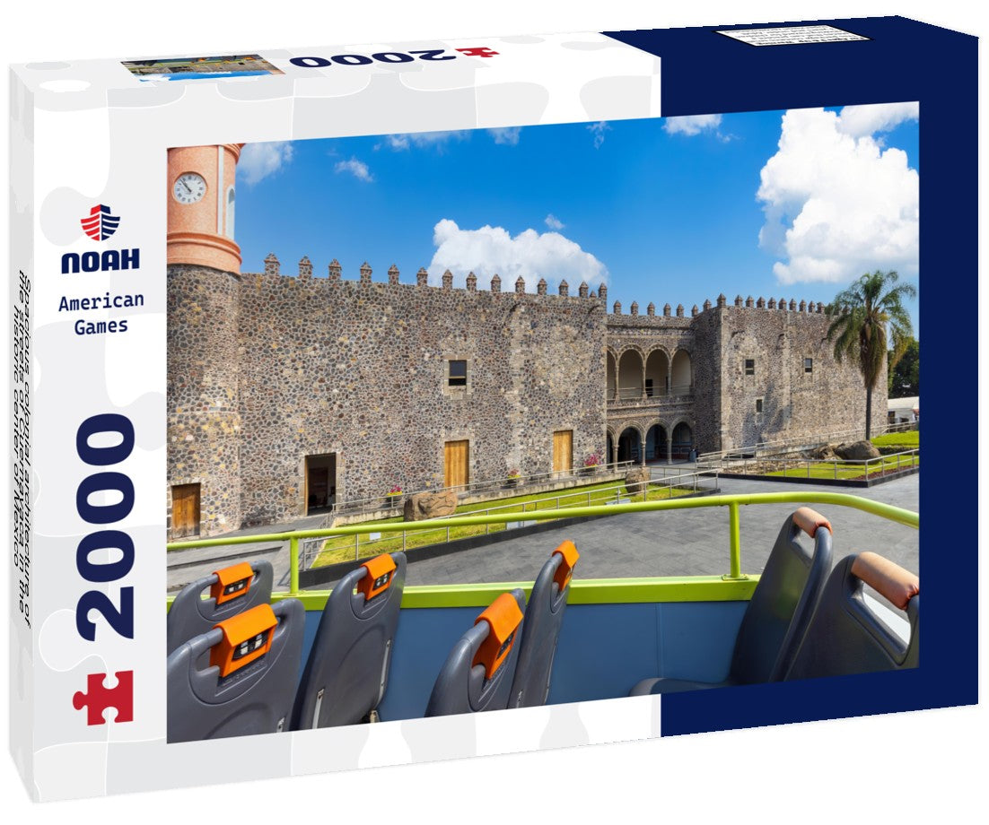 Noah Jigsaw Puzzle Spacious colonial architecture of the streets of Cuernavaca in the historic center of Mexico 2000 pieces