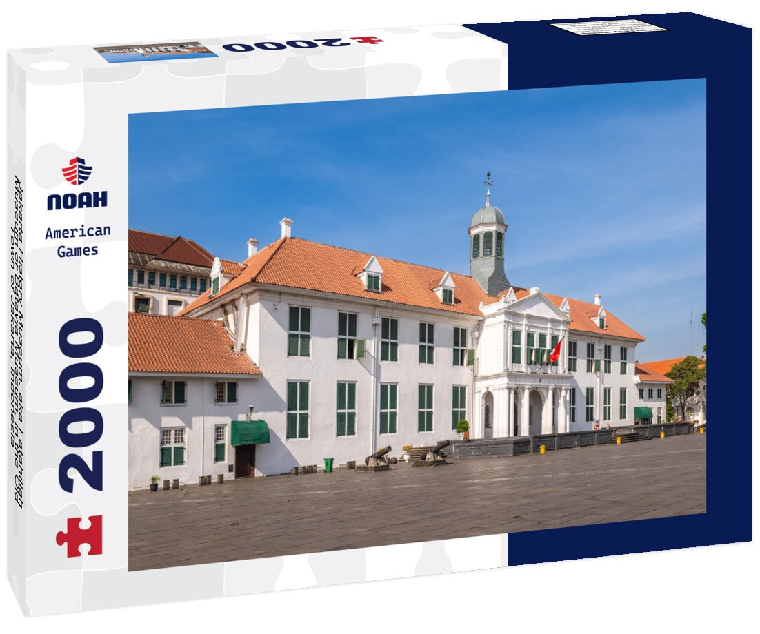 Noah Jigsaw Puzzle Jakarta History Museum, aka Fatahillah Museum or Batavia Museum, in the Old Town of Jakarta, Indonesia 2000 pieces