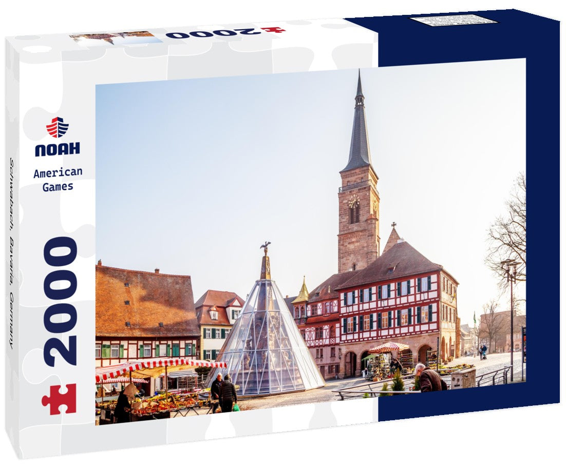 Noah Jigsaw Puzzle Schwabach, Bavaria, Germany 2000 pieces