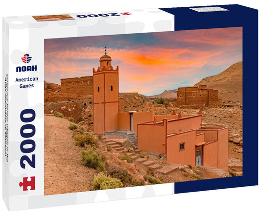 Noah Jigsaw Puzzle Gorgeous berber villages in the Atlas mountains of Morocco 2000 pieces