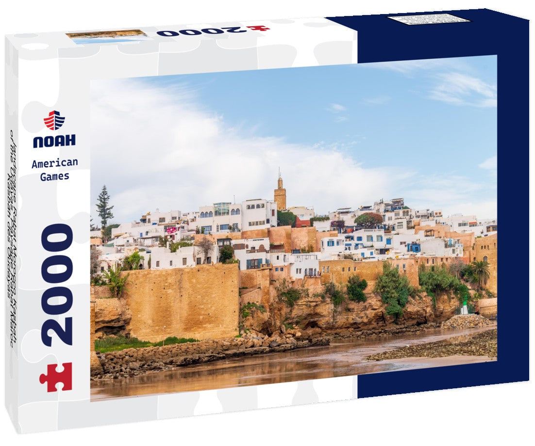 Noah Jigsaw Puzzle landscape Rabat Morocco Kasbah of the Udayas_Paysage Rabat Maroc Kasbah des Oudayas 2000 pieces