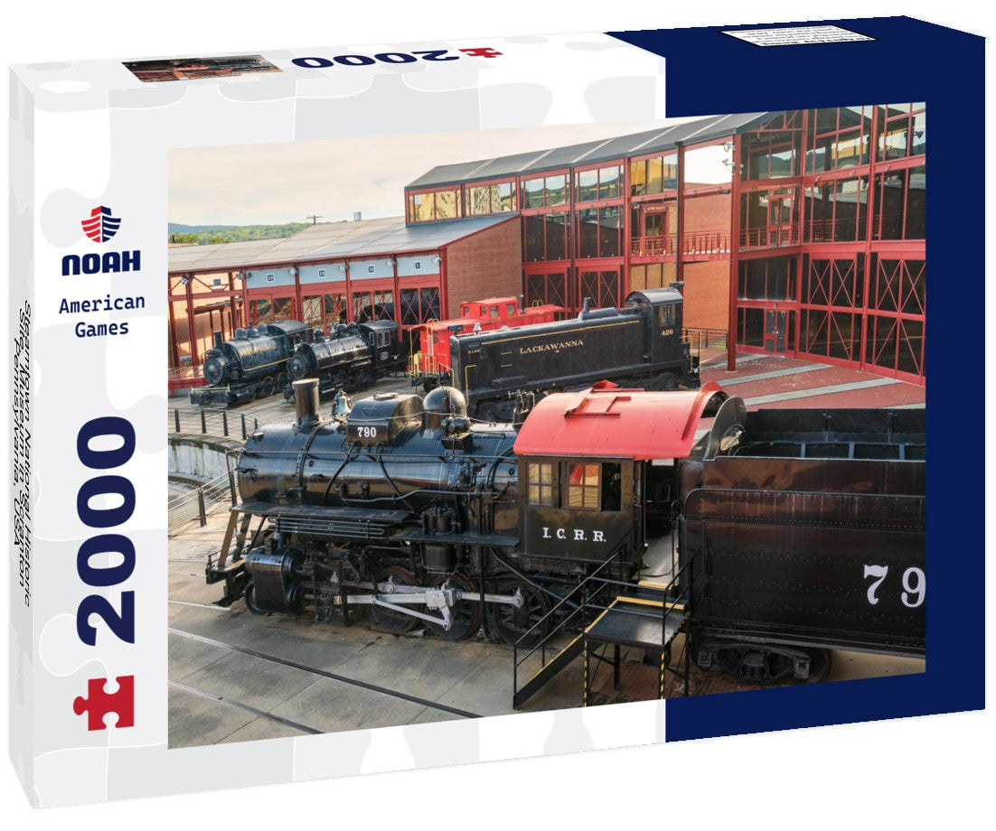 Noah Jigsaw Puzzle Steamtown National Historic Site, Museum in Scranton, Pennsylvania, USA 2000 pieces