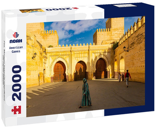 Noah Jigsaw Puzzle Fes, Morocco historical magnificent old capital streets 2000 pieces