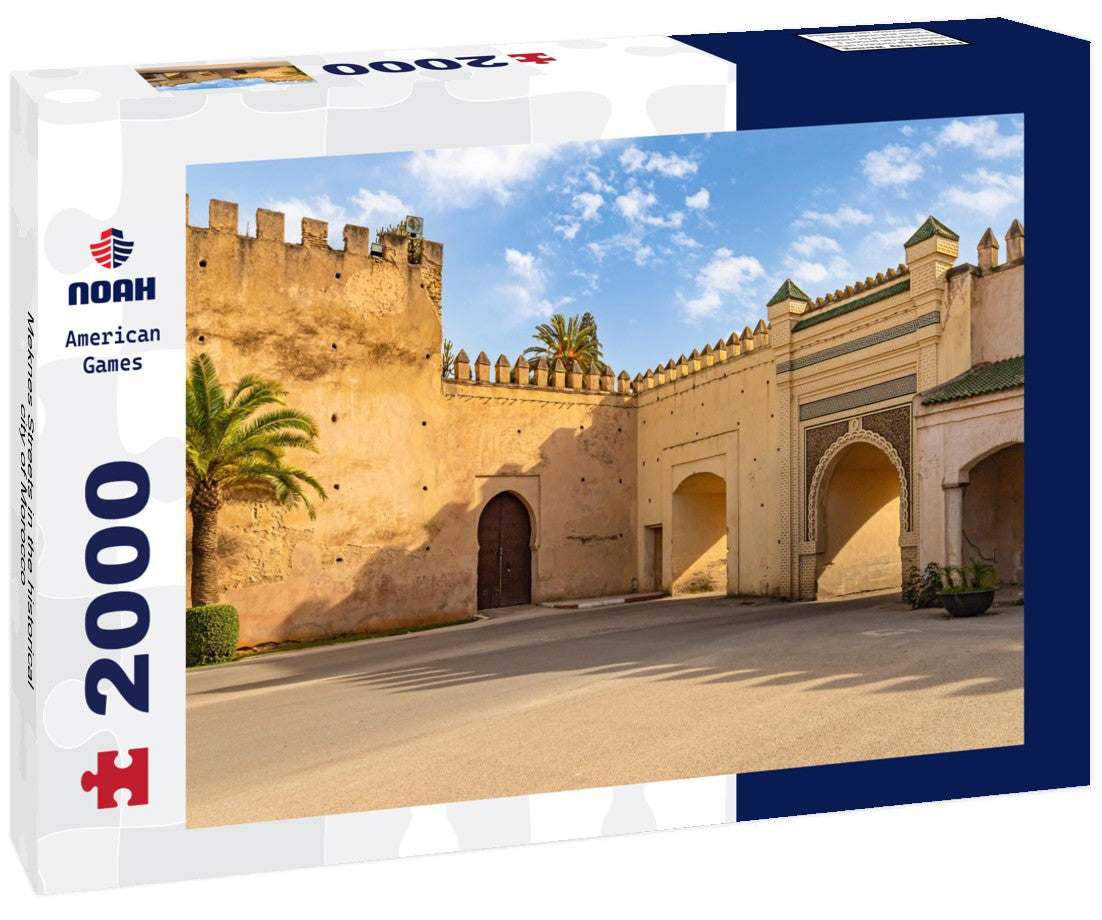 Noah Jigsaw Puzzle Meknes Streets in the historical city of Morocco 2000 pieces