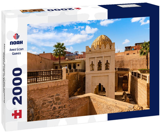 Noah Jigsaw Puzzle Marrakesh Streets of the amazing historic city of Morocco 2000 pieces