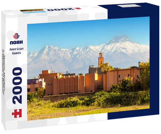 Noah Jigsaw Puzzle Morocco, Marrakesh - A neighborhood at the city of Marrakesh in Morocco 2000 pieces