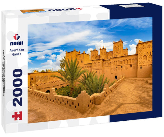 Noah Jigsaw Puzzle Ouarzazate beautiful city in the atlas mountains of morocco 2000 pieces