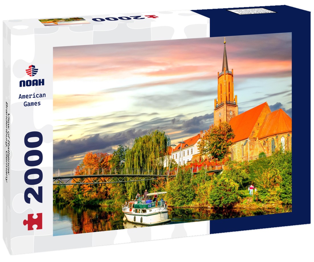 Noah Jigsaw Puzzle View of Rathenow, Brandenburg, Germany 2000 pieces