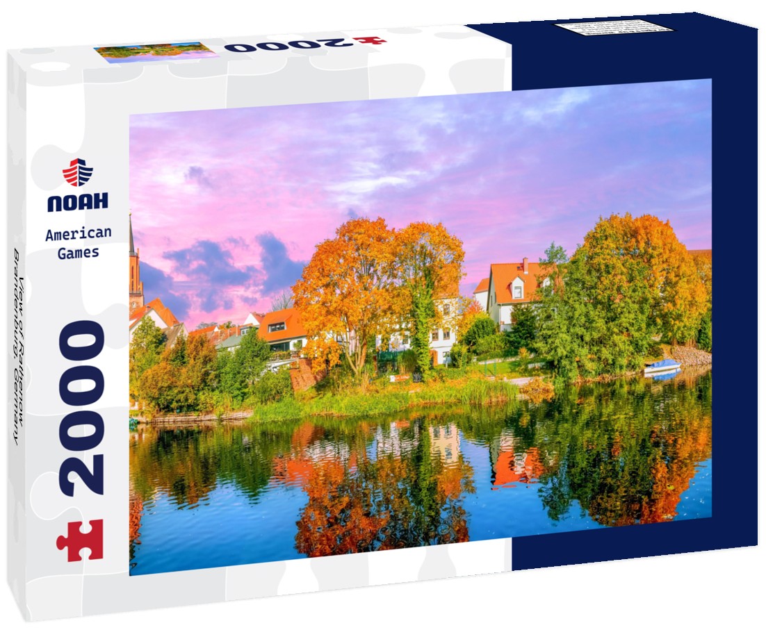 Noah Jigsaw Puzzle View of Rathenow, Brandenburg, Germany 2000 pieces