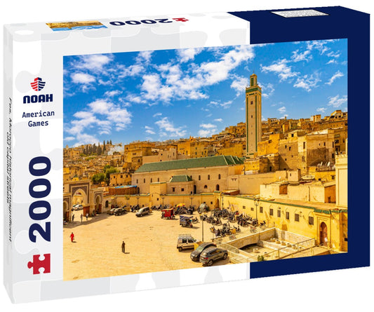 Noah Jigsaw Puzzle Fes, Morocco historical magnificent old capital streets 2000 pieces