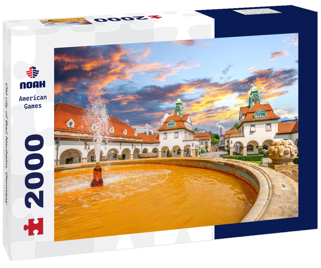 Noah Jigsaw Puzzle Old city of Bad Nauheim, Germany 2000 pieces