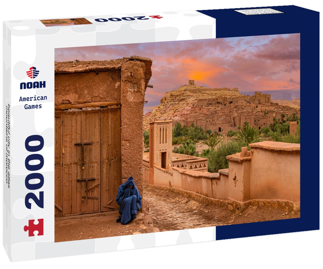 Noah Jigsaw Puzzle beautiful city in the atlas mountains of morocco 2000 pieces