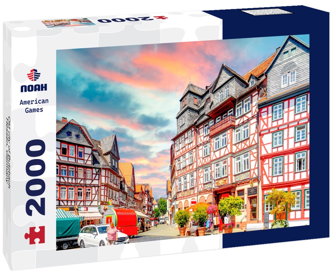 Noah Jigsaw Puzzle Old city of Butzbach, Hessen, Germany 2000 pieces