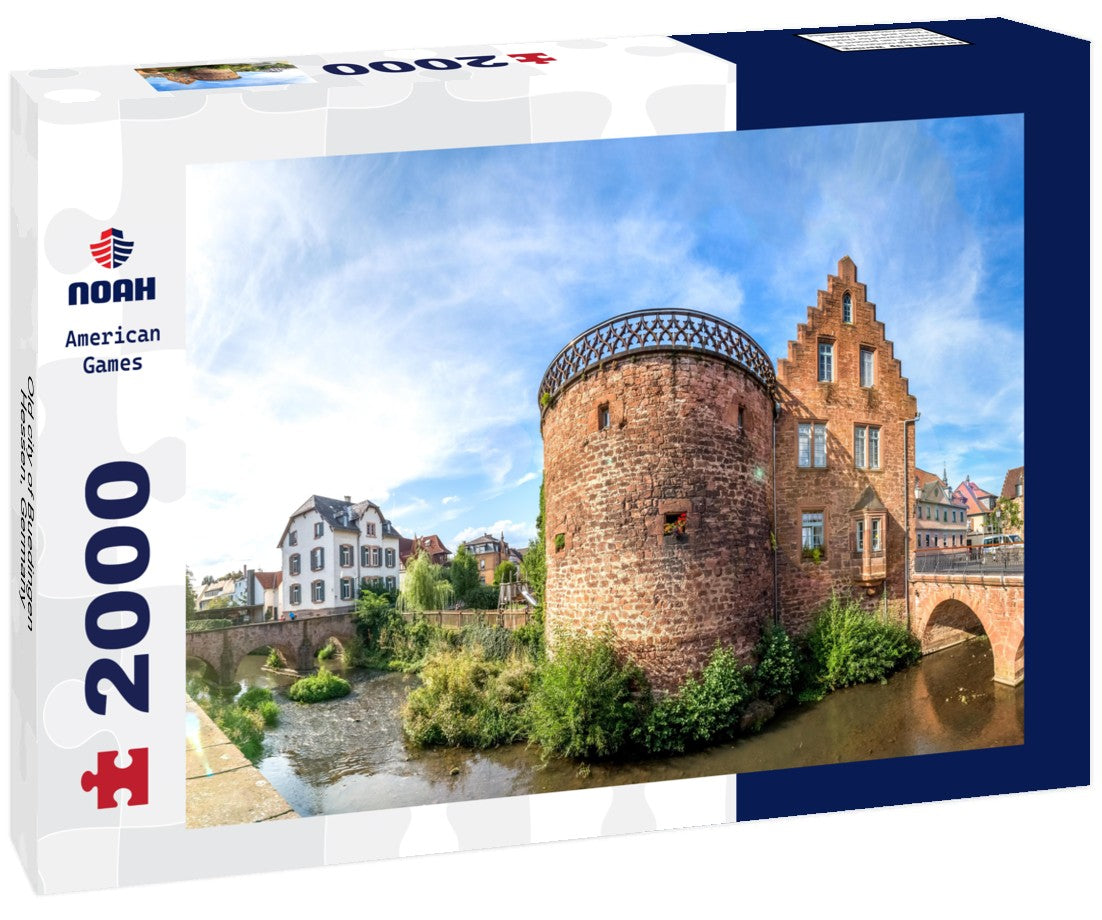 Noah Jigsaw Puzzle Old city of Buedingen, Hessen, Germany 2000 pieces