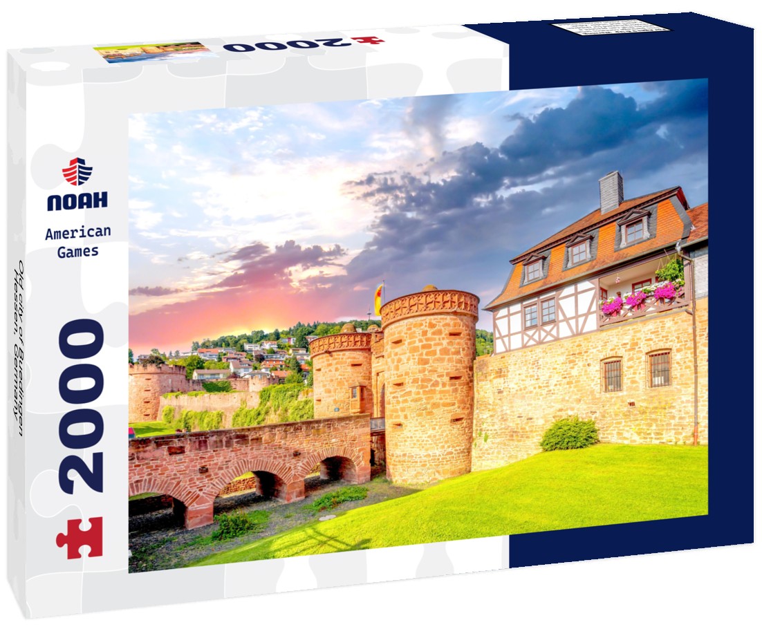 Noah Jigsaw Puzzle Old city of Buedingen, Hessen, Germany 2000 pieces