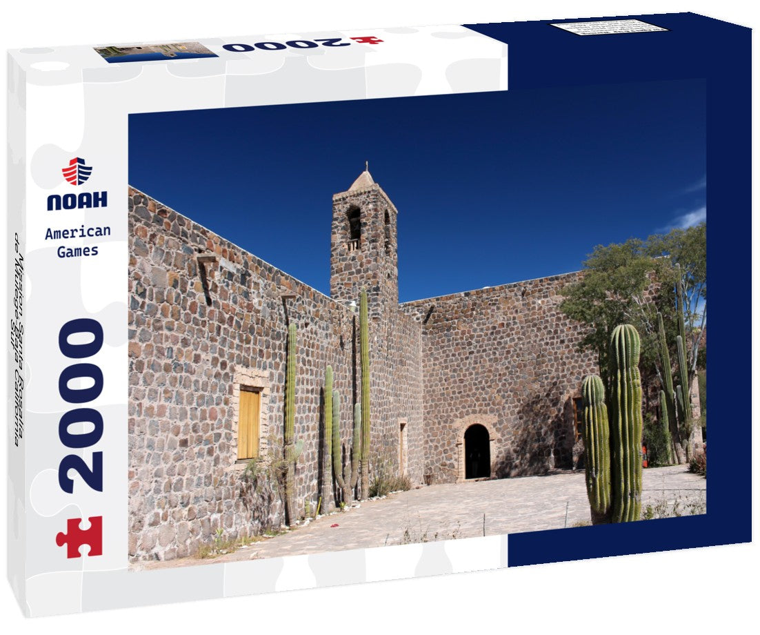 Noah Jigsaw Puzzle Mission Santa Rosalía de Mulegé-Baja California Sur - Mexico 2000 pieces
