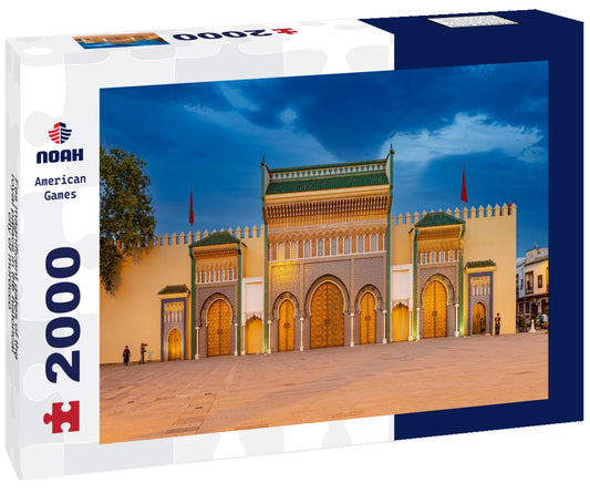 Noah Jigsaw Puzzle Fes magnificent gates of the royal palace in the historical city of morocco 2000 pieces