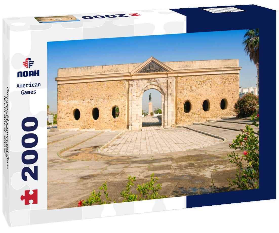 Noah Jigsaw Puzzle Ottoman Monumental Gate, La Goulette, Tunisia, North Africa, Africa 2000 pieces