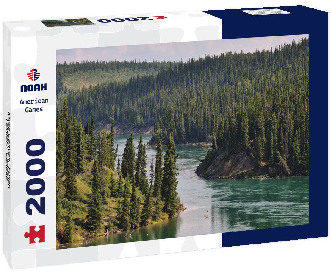 Noah Jigsaw Puzzle Miles Canyon, Yukon Territory, Canada 2000 pieces