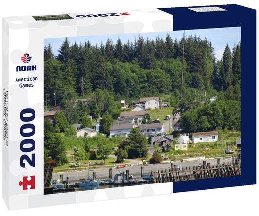 Noah Jigsaw Puzzle View of the coast at Alert Bay, British Columbia, Canada 2000 pieces