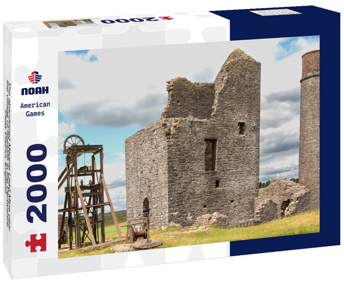 Noah Jigsaw Puzzle The abandoned Magpie Lead Mine near the village of Sheldon in the Derbyshire Peak District, England 2000 pieces