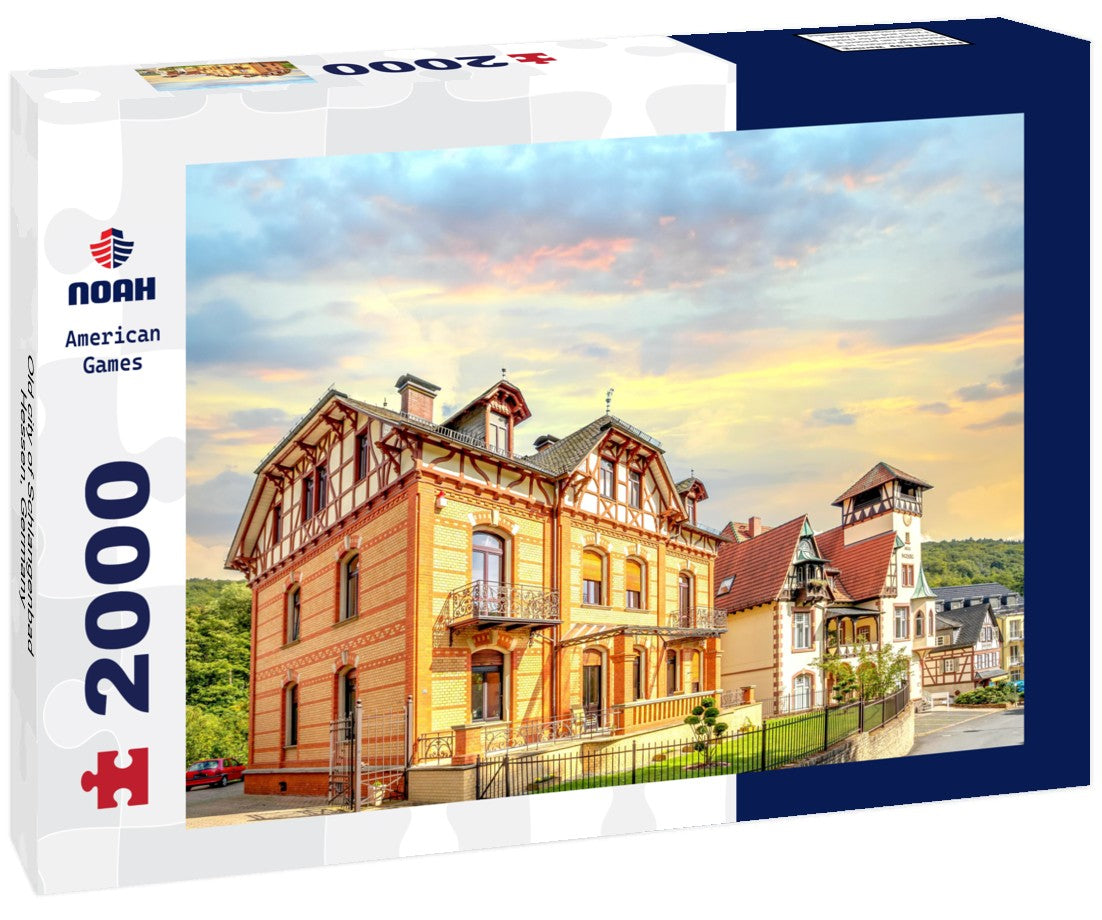 Noah Jigsaw Puzzle Old city of Schlangenbad, Hessen, Germany 2000 pieces