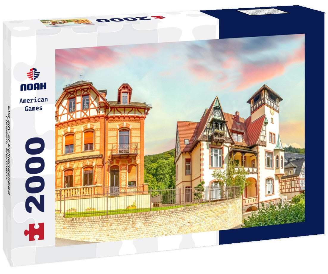 Noah Jigsaw Puzzle Old city of Schlangenbad, Hessen, Germany 2000 pieces